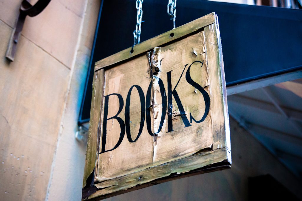 Library lending books