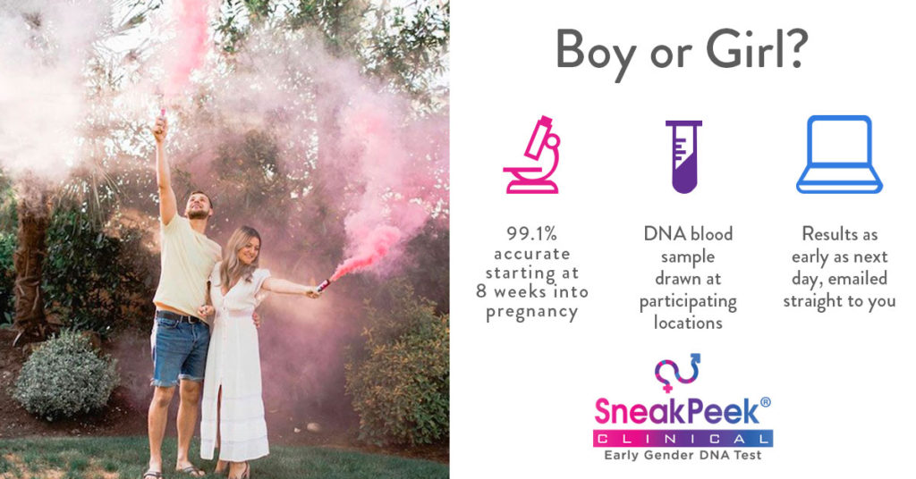 Sneakpeek, early gender detection, home birth, fort worth midwifery 